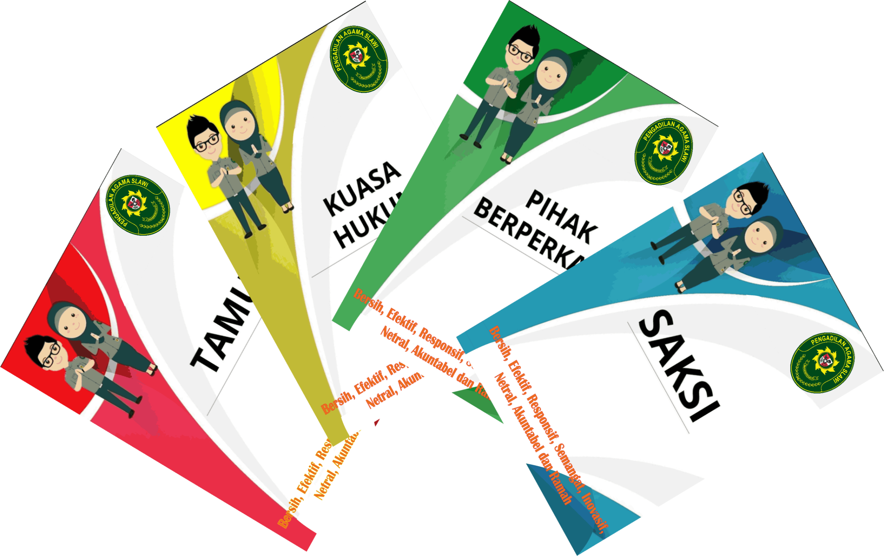 Identitas bagi Pengunjung Pengadilan Agama Slawi